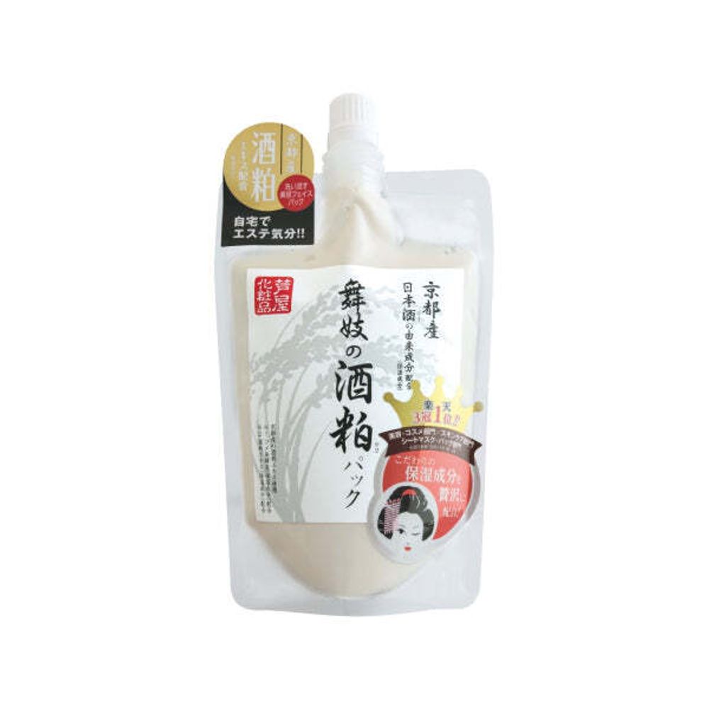 Косметическая маска с экстрактом саке касу и ферментами риса Maiko no Sake kasu Cosmetex Roland