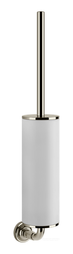 Ёршик Gessi Venti20, настенный, цвет White/Nickel PVD
