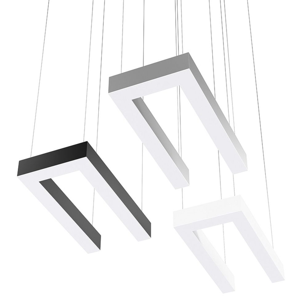 Светильник П-образный 50вт 540x240x80мм