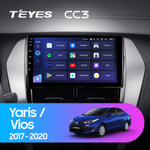 Teyes CC3 9" для Toyota Yaris, Vios 2017-2020