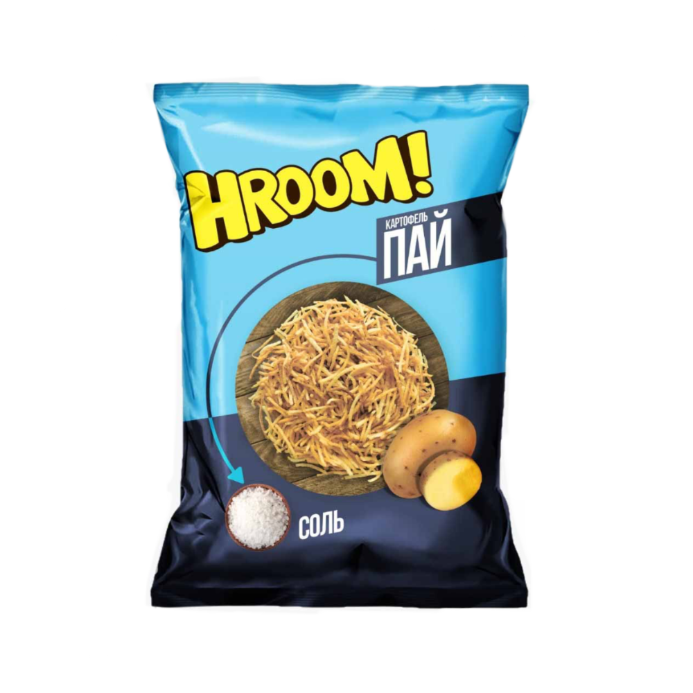 Картофель соломка Hroom соль 70 гр