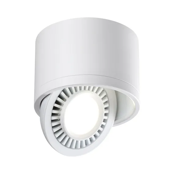 358811 OVER NT21 378 белый Светильник накладной светодиодный IP20 LED 9W 770Лм 4000K 220V GESSO