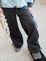 Костюм для девочки на осень, голубой