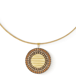 Колье Coeur de Lion Beige-Gold 2037/10-1016