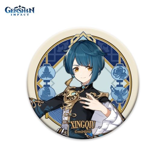 Значок Liyue Harbour Character Can Badge Xingqiu 6972957482830