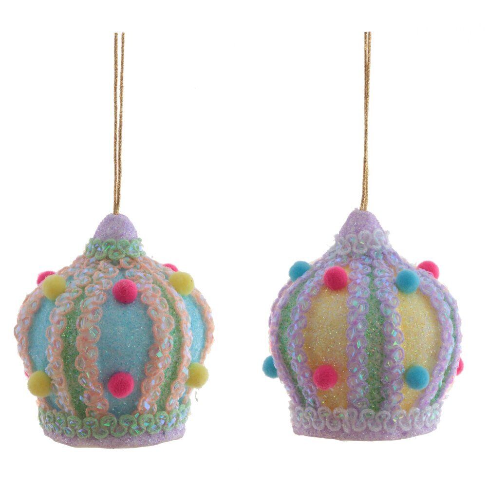 GAEM Изделие декоративное подвесное "Корона", L8 W8 H9 см, 2в.