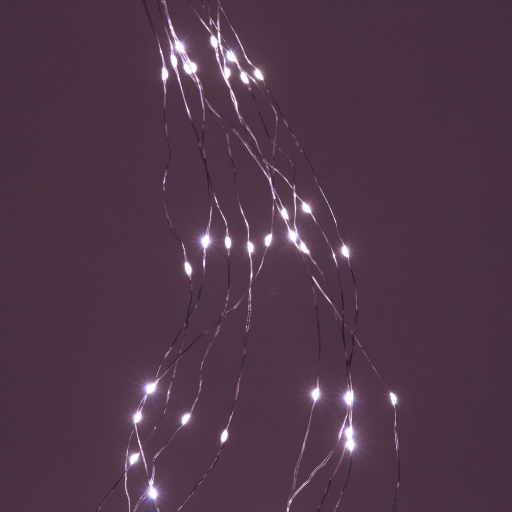 Гирлянда для улицы «Хвост» 2м 200 ламп LED, 8 реж,IP-54. Белый