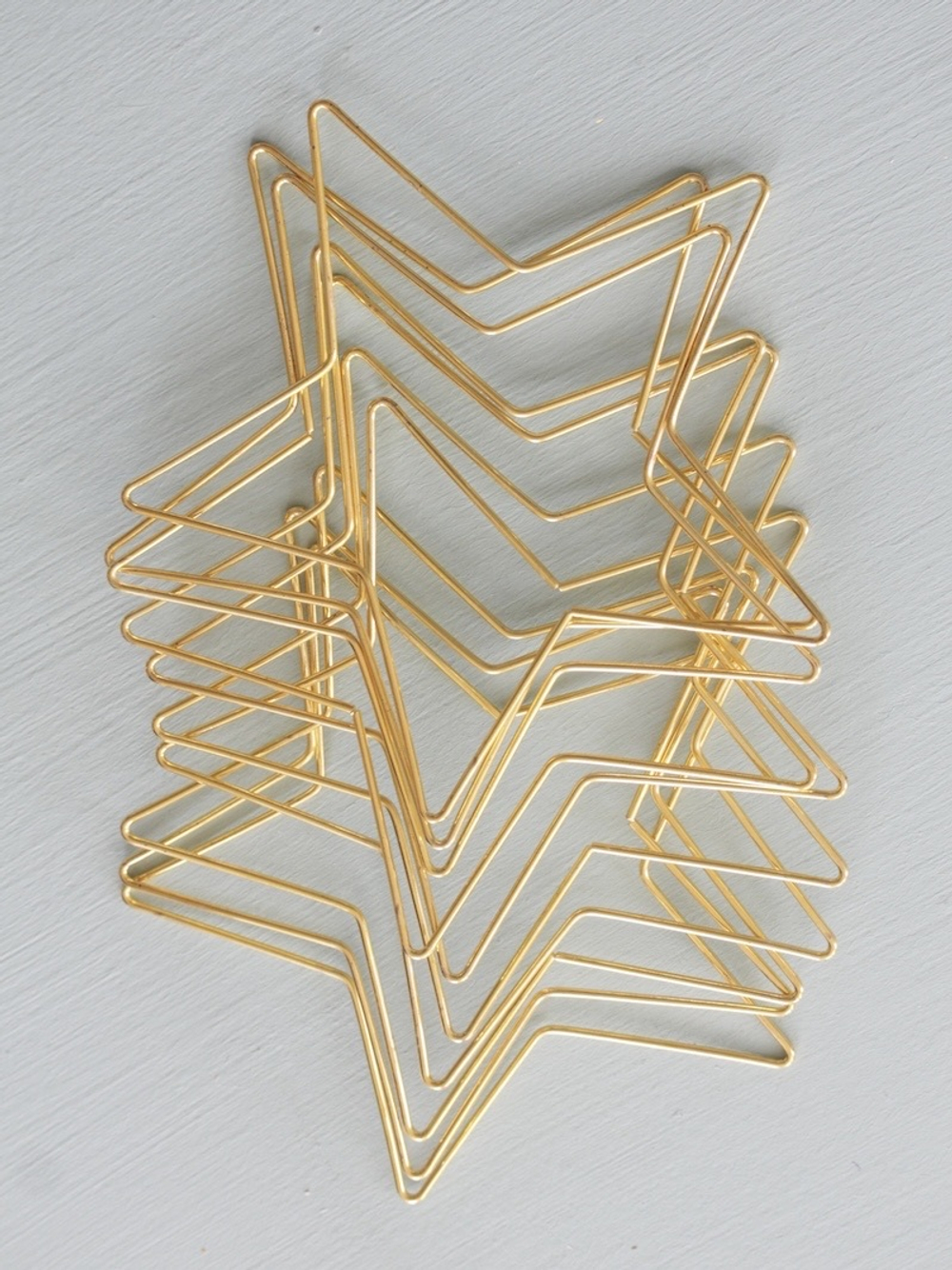 Набор основ для макраме или ловьцов снов "Звезда 20 см", 10 шт.