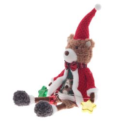 GAEM Игрушка набивная с подсветкой "Медвежонок", (AAAх2 н/п), L20 W13 H56/30 см