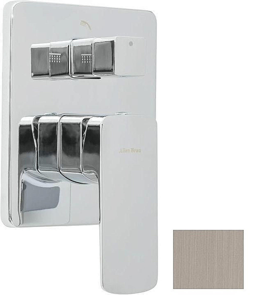 Смеситель для душа Allen Brau Infinity X2 5.21014-BN никель брашированный