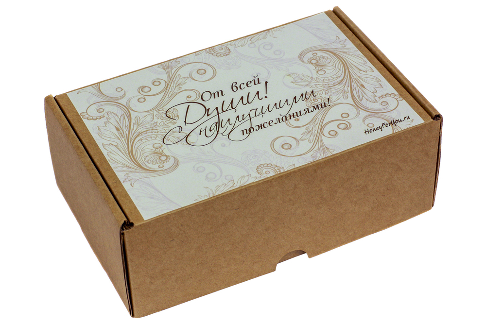 Медовый подарочный набор HoneyForYou "Акация с орехом макадамия"