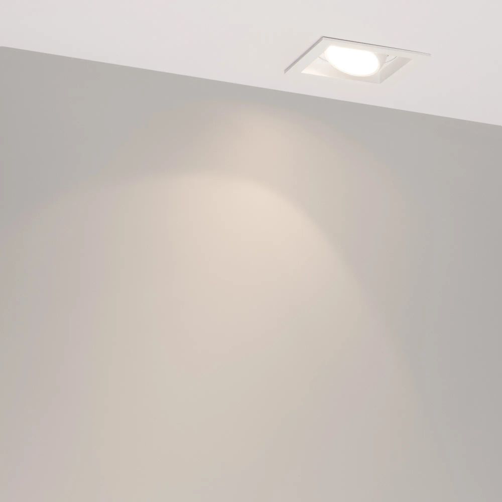 Светильник MS-VORTEX-BUILT-S90x90-12W Day4000 (WH-WH, 20 deg, 230V) (Arlight, IP20 Металл, 5 лет) 057913