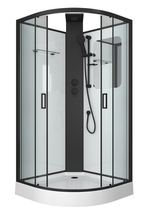 Душевая кабина Grossman Elegans GR251 (90х90х217) дверь раздвижная,5 мест