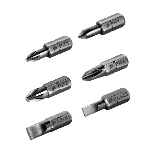 Набор бит Практика "Профи" 6шт, блистер