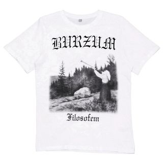 Футболка Burzum Filosofem белая (536)