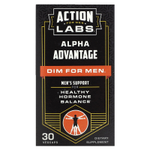 Action Labs, Alpha Advantage, тусклый для мужчин, 30 растительных капсул