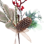 Ветка хвойная «Волшебство ночи» 30 см