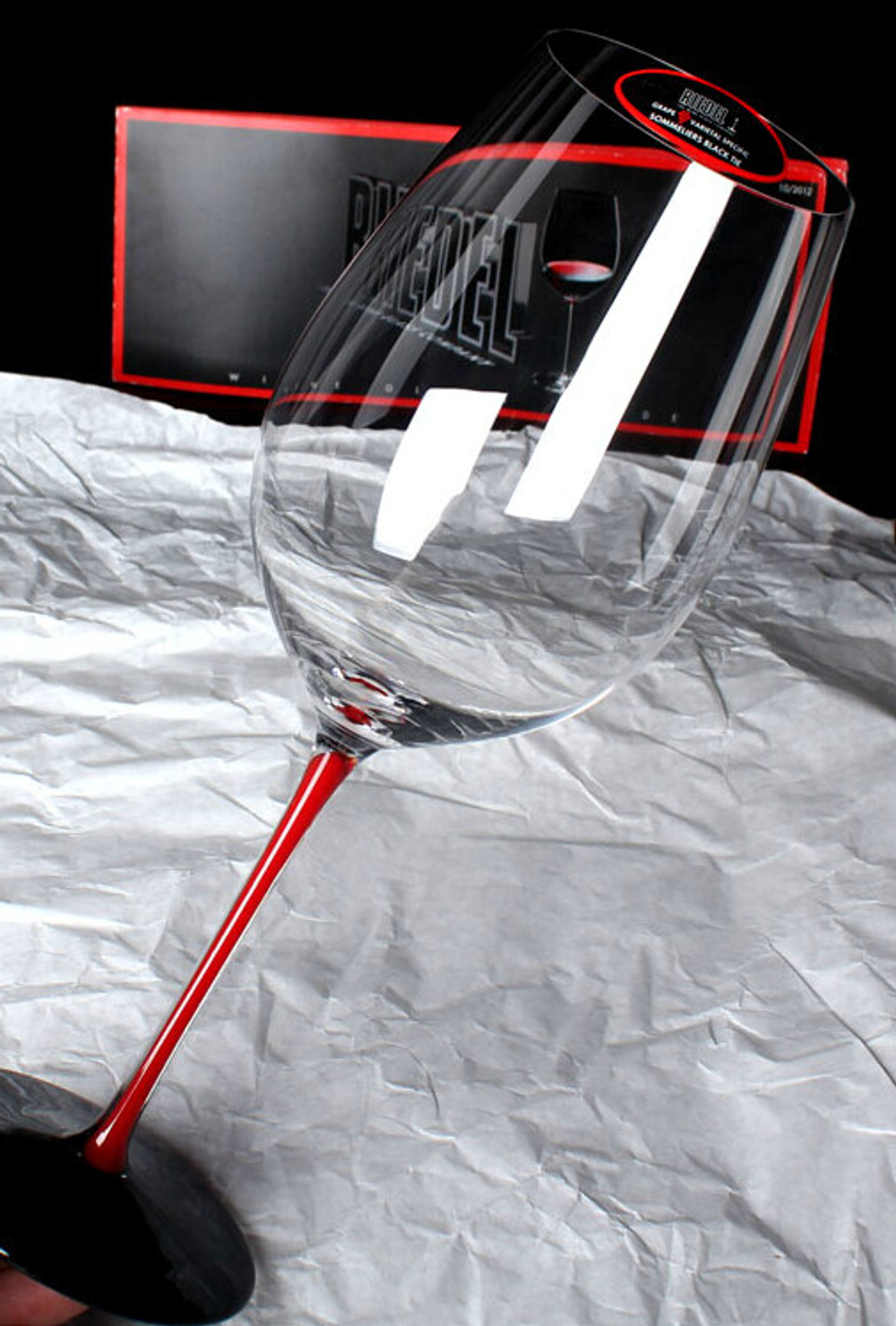 Бокал для красного вина Bordeaux Grand Cru 860 мл Sommeliers Black Series Riedel