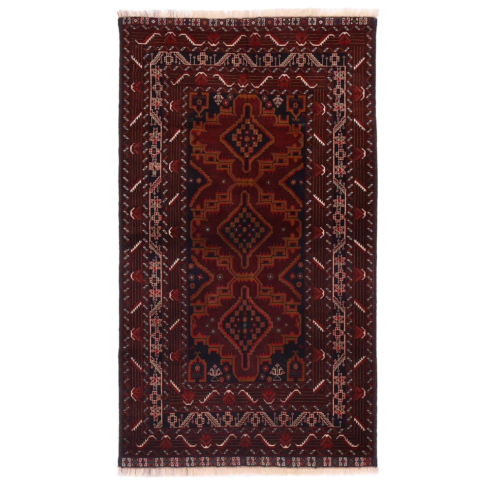 Персидский ковер ручной работы Baluch (194 × 110 см) 220210196 Иран