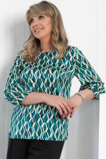 Блуза Мечта сезона (изумруд) Б12908-16М LT Collection