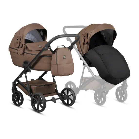 Коляска 2 в 1 Tutis Viva 6+ Teddy Biscuit