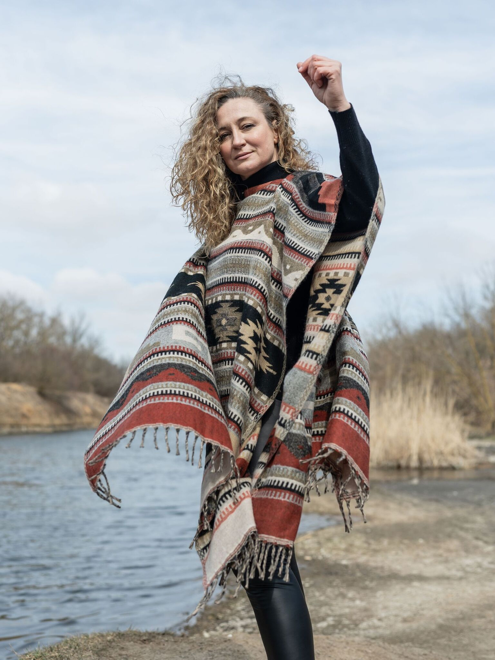 Пончо-плед ORIGINAL