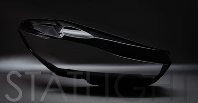 Правое стекло фары Jaguar XE 2015-2019