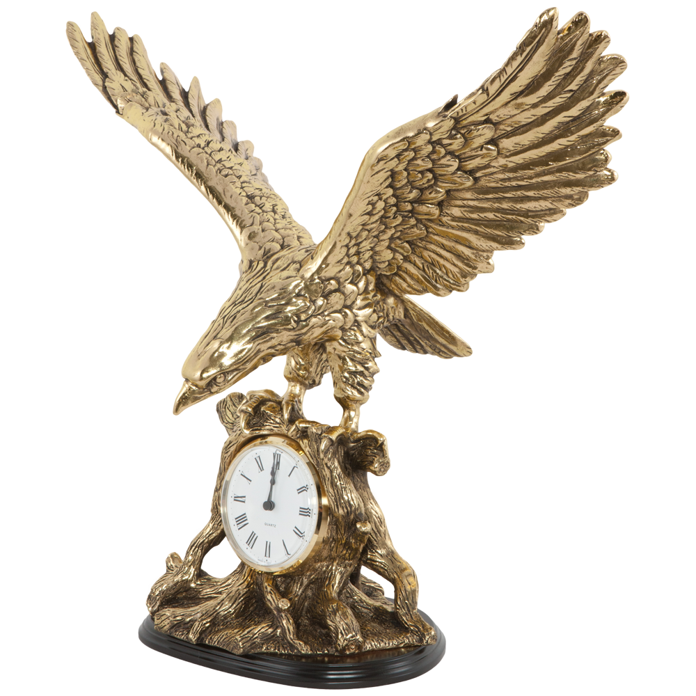 Часы настольные Орел Бронза