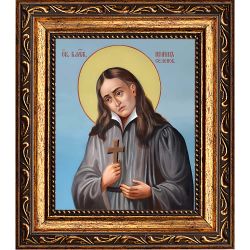 Иоанн Сезеновский (Тамбовский) блаженный, Христа ради юродивый. Икона на холсте.