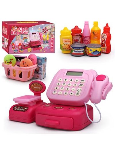 Игровой набор Магазин с Кассой и корзиной для покупок (1111-124)