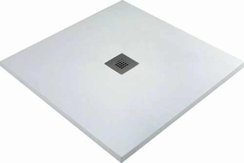 Душевой поддон Allen Brau Priority 90x80 8.31001-21 белый камень