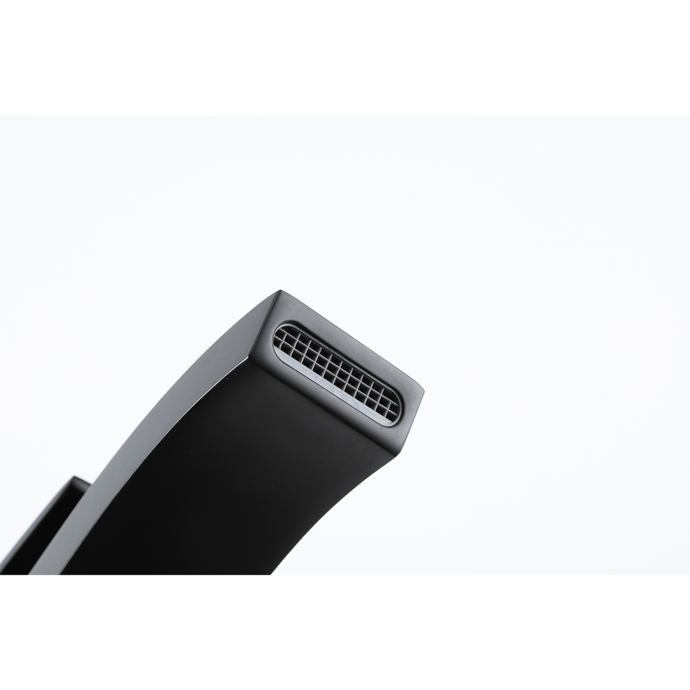 Смеситель для раковины 35к G1007-86 GAPPO высокий, литой, ЧЕРНЫЙ