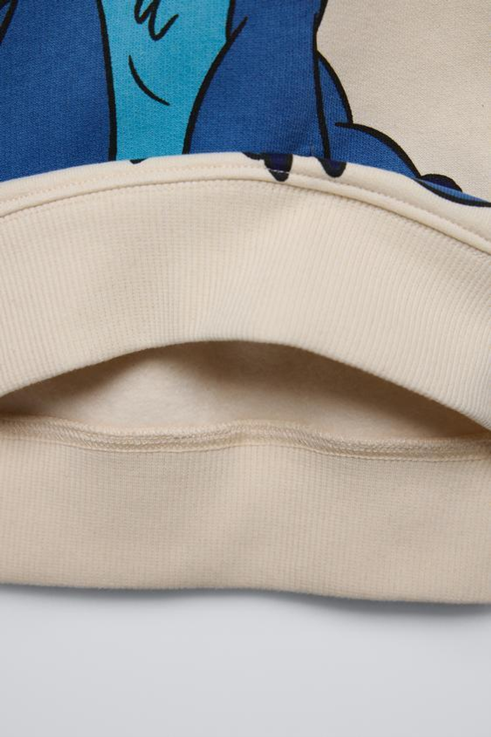 ZARA ХУДИ LILO & STITCH © DISNEY, ЭКРЮ