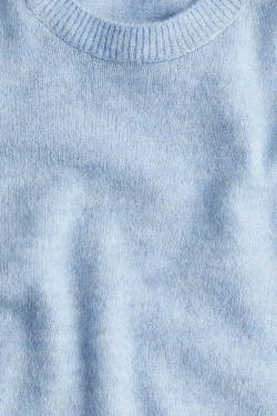 H&M Трикотажная футболка, светло-голубой