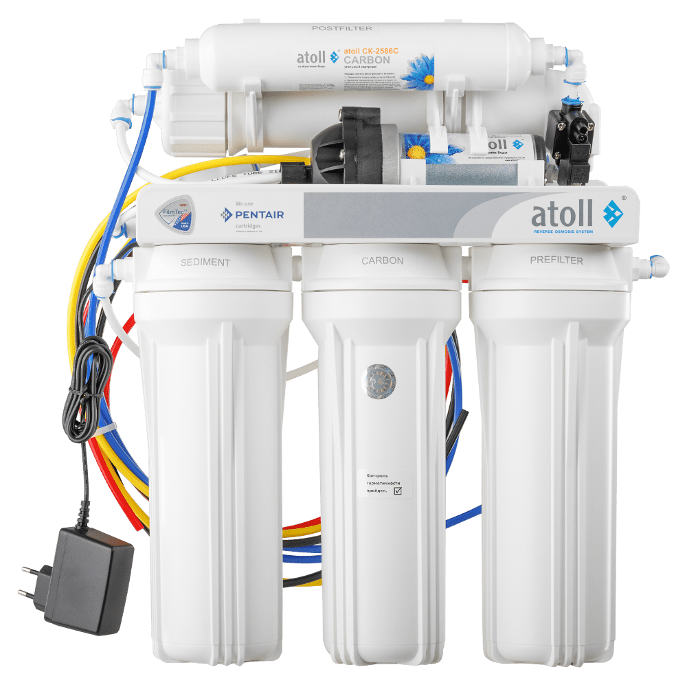Система в/о бытовая atoll A-575р STD (А-575Ер) (5-ти ступенчатая система с насосом)