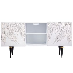 Тумба под ТВ Тропик 117см Классика Айс Найт Голд