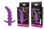 Фиолетовая вибрирующая анальная елочка Sweet Toys - 10,8 см