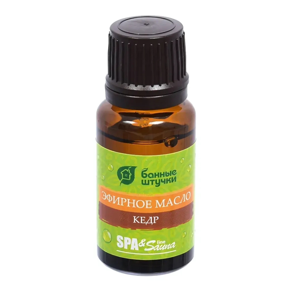 Эфирное масло «Кедр» 15 мл «Банные штучки» /28