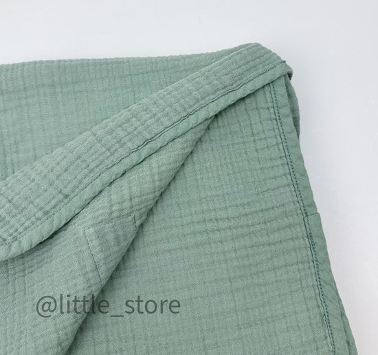 Плед-одеяло из муслина, Зеленый айсберг