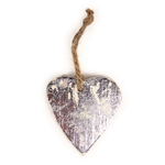 Украшения подвесные silver stars/trees/hearts, деревянные, в подарочной коробке, 24 шт.