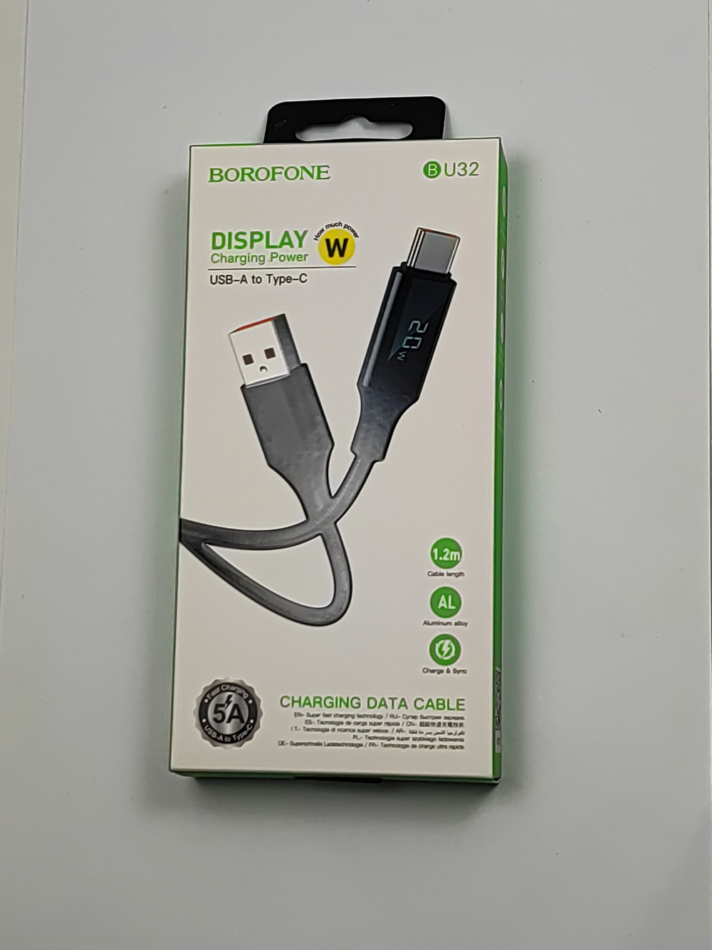 Кабель BOROFONE U32 USB-A/Type-C
