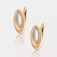 Серьги золотые