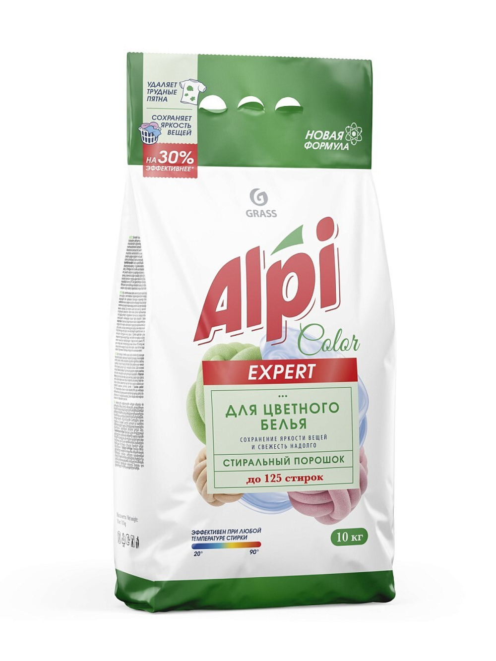 GraSS Порошок стиральный Alpi Expert Color 10кг