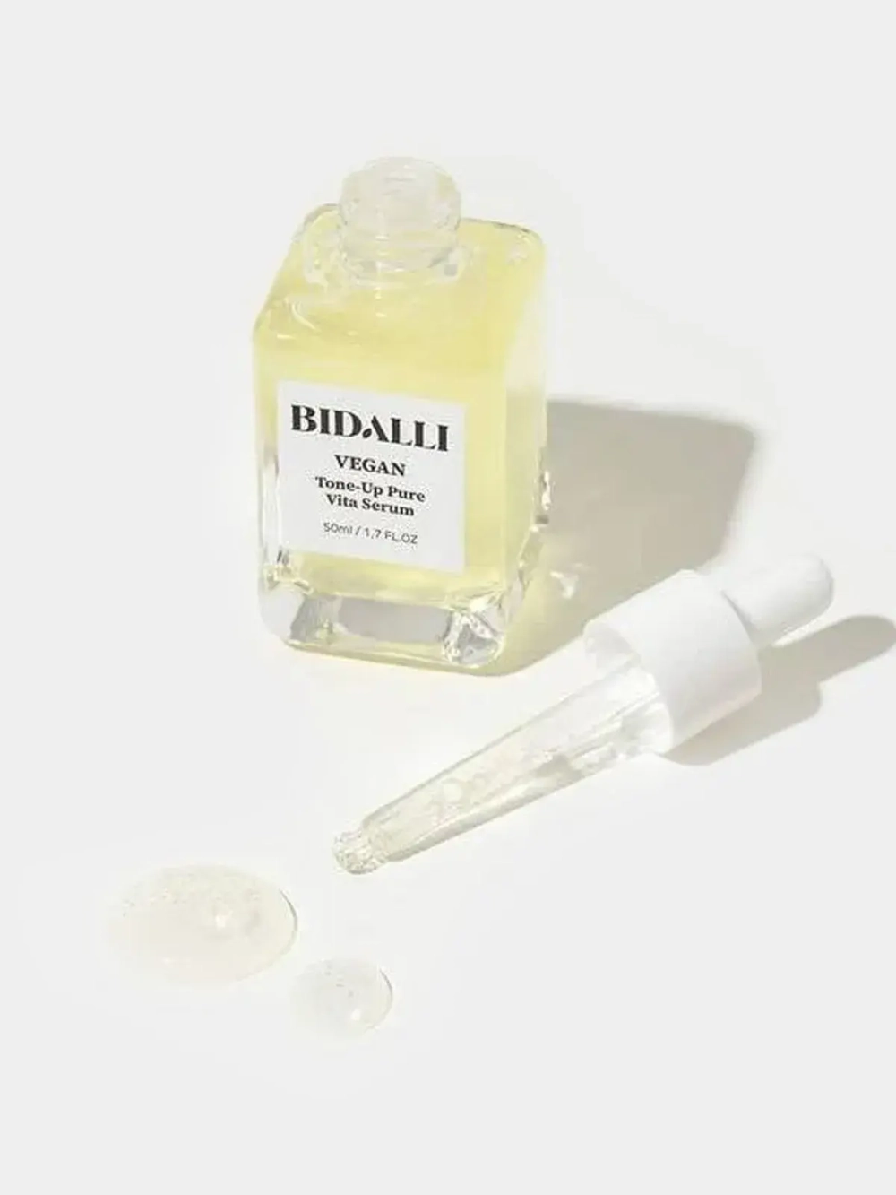 BIDALLI Vegan Tone-up Pure Vita Serum 50ml Тонизирующая сыворотка