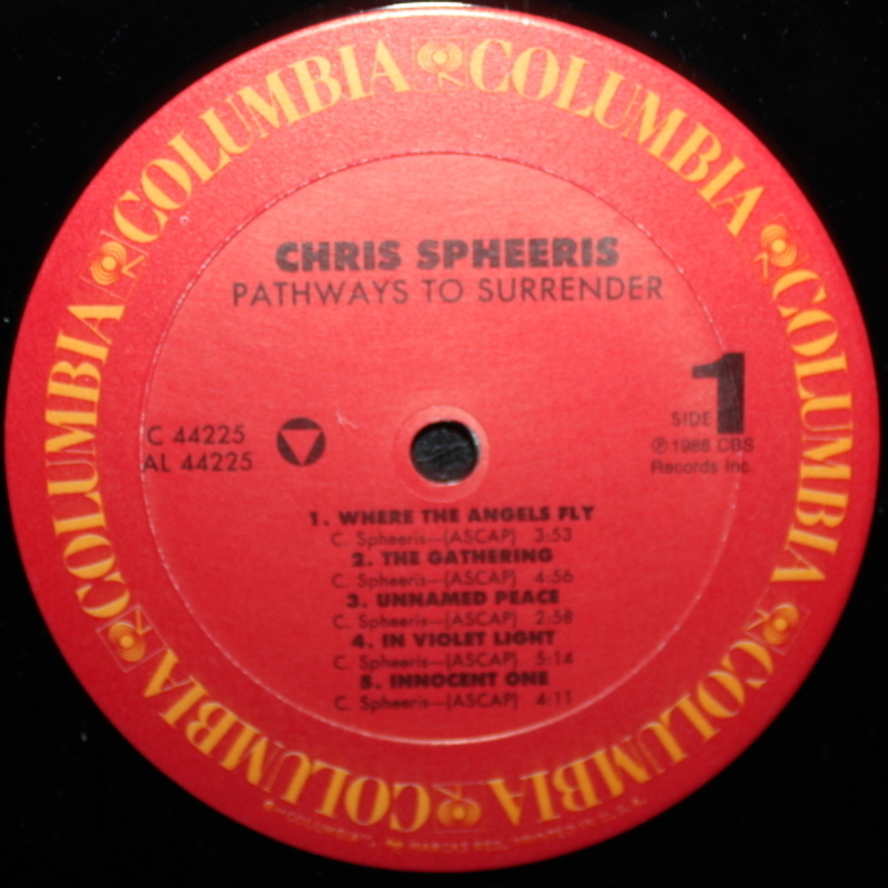 Chris Spheeris / Pathways To Surrender (LP)