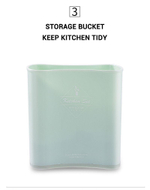 Набор кухонных принадлежностей из 13 предметов, с подставкой