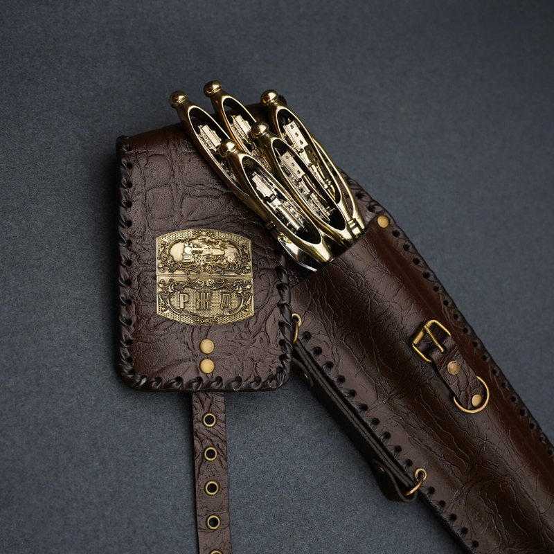 Подарочный набор шампуров "РЖД"