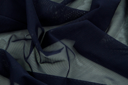 Сетка эластичная иссиня-черная метражом (Турция)