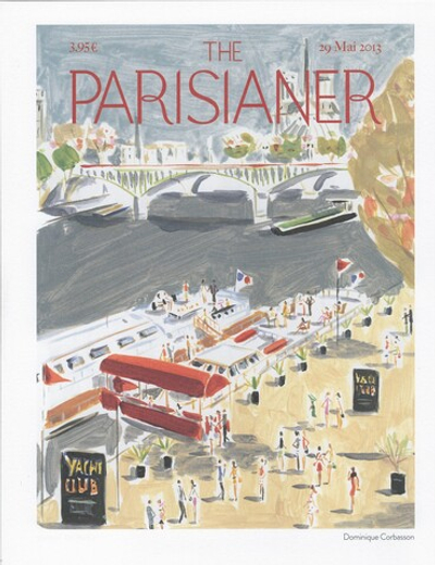 Постер журнала The Parisianer 29-05-2013, двойной