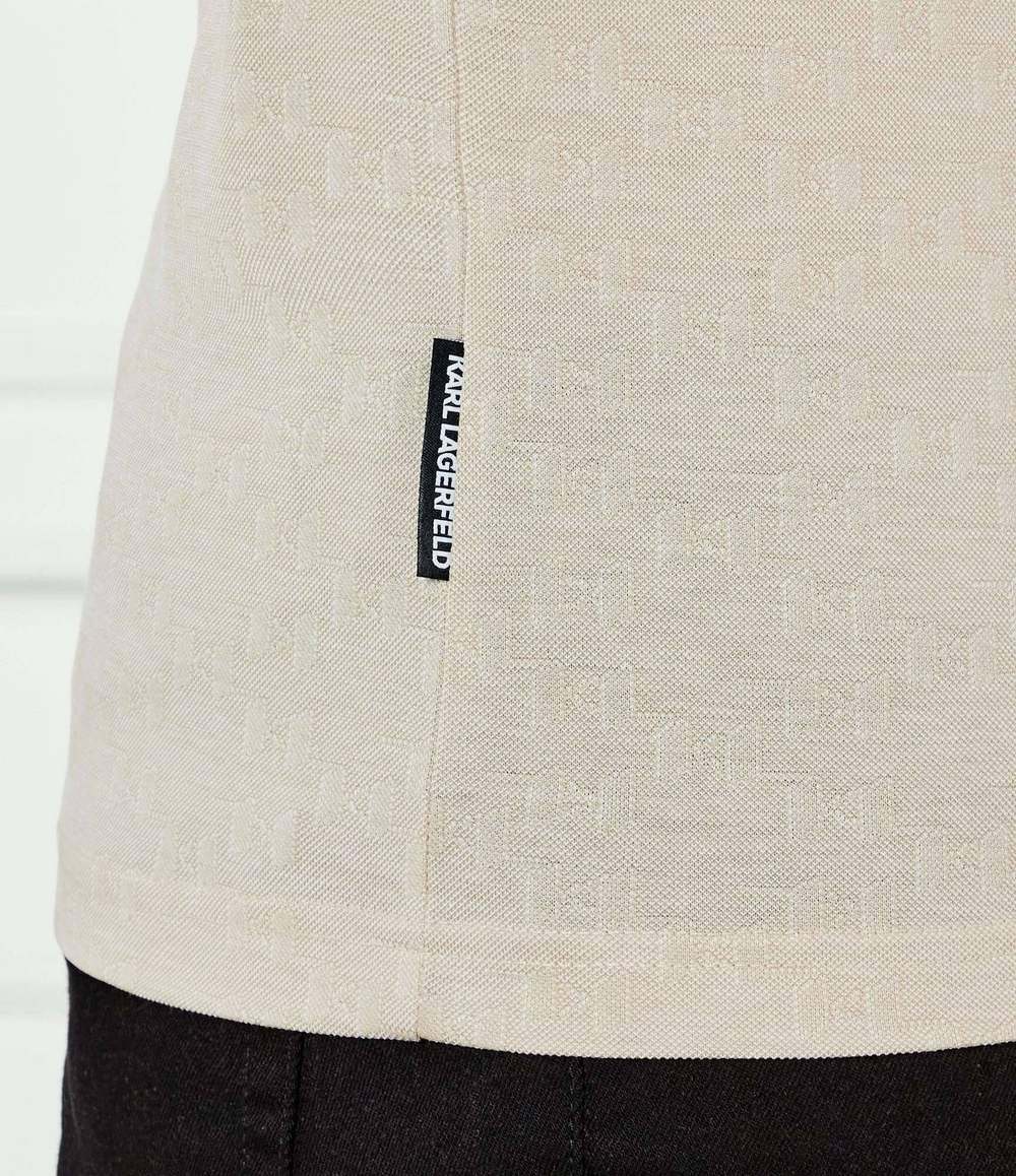 Поло Karl Lagerfeld - бежевый(745005 552204)